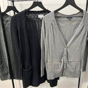 Lot of 3 women’s cardigans size medium